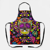 Sugar Skull Schürze (Vorderseite)