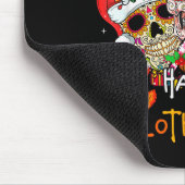 Sugar-skull Skeleton Halloween Xmas Happy Hallotha Mousepad (Ecke)