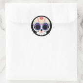 Sugar Skull Sticker (Tasche)
