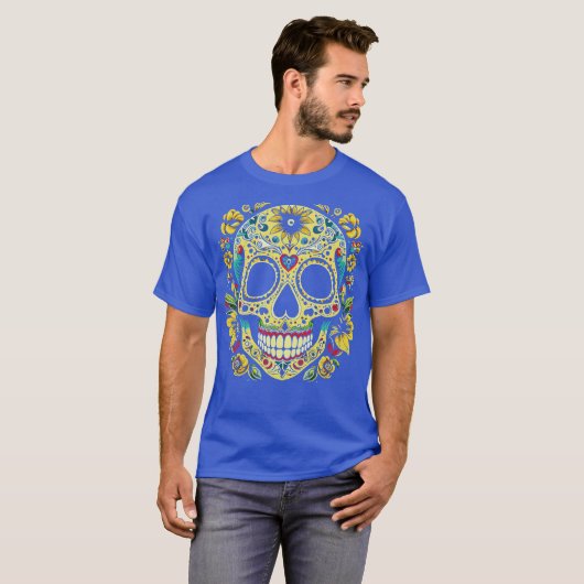 Sugar skull T-Shirt (Vorne ganz)