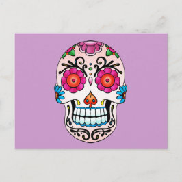 Sugar Skull - Tattoo Art Postkarte