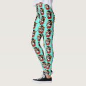 Sugar Skulls Art Nouveau Leggings (Links)