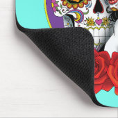 Sugar Skulls Art Nouveau Mousepad (Ecke)
