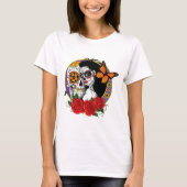 Sugar Skulls Art Nouveau T-Shirt (Vorderseite)