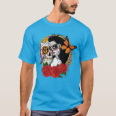 Sugar Skulls Art Nouveau T-Shirt (Vorderseite)