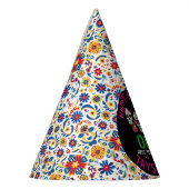 Sugar Skulls Day 1st Birthday Party Colorful Día Partyhütchen (Links)