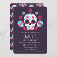 Sugar Skulls Day of the Dead Birthday Party