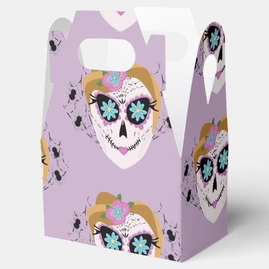 Sugar Skulls Dia De Los Muertos Geschenkschachtel (Geöffnet)