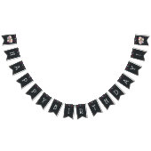 Sugar Skulls Dia de los Muertos Theme Wimpelkette (Alle)