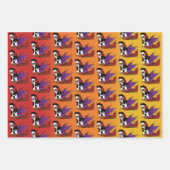 Sugar Skulls Fairy Sunset Geschenkpapier Set (Vorderseite 3)