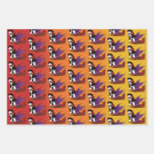 Sugar Skulls Fairy Sunset Geschenkpapier Set (Vorderseite 2)