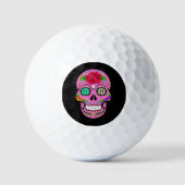 Sugar Skulls Golf Balls Golfball (Vorderseite)