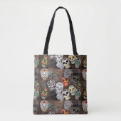 Sugar Skulls Halloween Bag Tasche (Vorderseite)