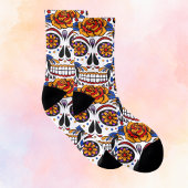 Sugar Skulls Holidays Muster Socken