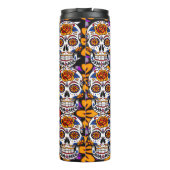 Sugar Skulls Holidays Muster Thermosbecher (Rückseite)
