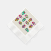 Sugar Skulls Paper Napkin Serviette (Ecke)