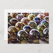Sugar Skulls Postcard Postkarte (Vorne/Hinten)