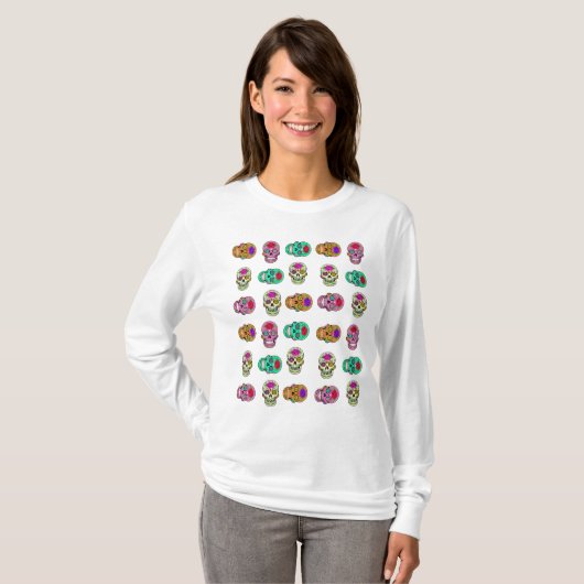 Sugar Skulls T - Shirt (Vorne ganz)