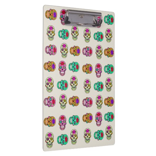 Sugar Skulls Zwischenablage Klemmbrett (Rechts)