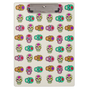 Sugar Skulls Zwischenablage Klemmbrett