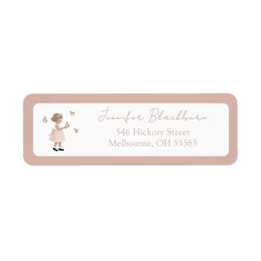 Sugar, Spice & Everything Nice address label (Vorne)