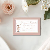 Sugar, Spice & Everything Nice Diaper Raffle Card Begleitkarte