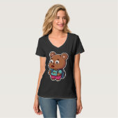 Sugar sweet bear T-Shirt (Vorderseite Vollansicht)