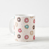 Sugar Sweet Donut Muster Kaffeetasse (Vorderseite Links)