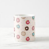 Sugar Sweet Donut Muster Kaffeetasse (Mittel)