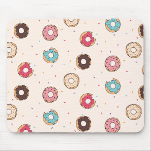 Sugar Sweet Donut Muster Mousepad