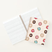 Sugar Sweet Donut Muster Notizblock (Innenseite)