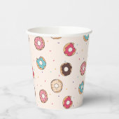 Sugar Sweet Donut Muster Pappbecher (Links)