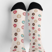 Sugar Sweet Donut Muster Socken (Oben)