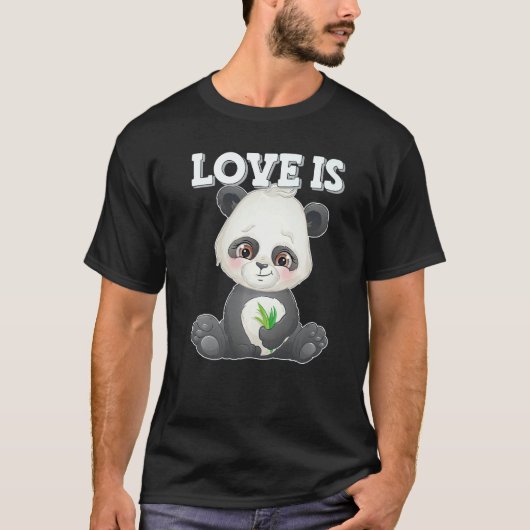 Sugar Sweet Panda T-Shirt (Vorderseite)