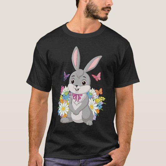 Sugar Sweet Rabbit Spring T-Shirt (Vorderseite)