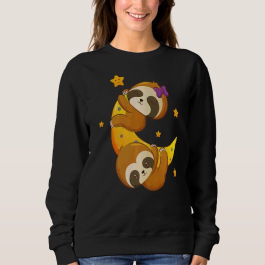 Sugar Sweet Sloth Sweatshirt (Vorderseite)