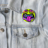 Sugar Zombie Pop Art Button (Beispiel)