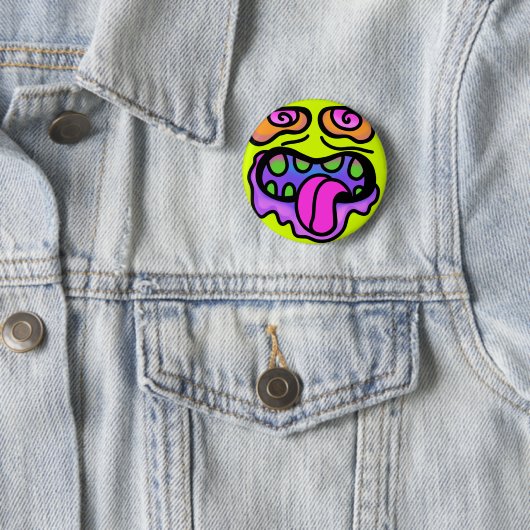 Sugar Zombie Pop Art Button (Beispiel)