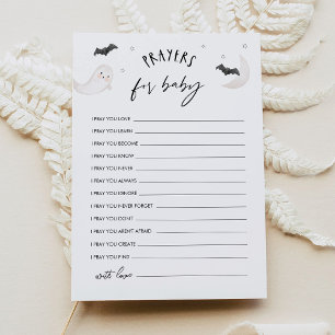 SUGARBOO Halloween-Gebete für Baby-Adress-Karte Einladung