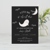 SUGARBOO Halloween Kinderdusche Einladung (Stehend Vorderseite)