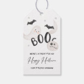 SUGARBOO Halloween Niedlich-Ghost-Geschenkstempel Geschenkanhänger (Vorderseite)