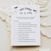 SUGARBOO Halloween Oben oder unter dem Kinderdusch Einladung