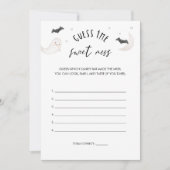 SUGARBOO Halloween Raten Sie die Sweet Mess Game C Einladung (Vorderseite)