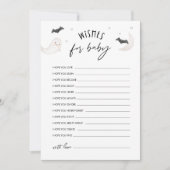 SUGARBOO Halloween Wünsche für eine Babyberatungsk Einladung (Vorderseite)