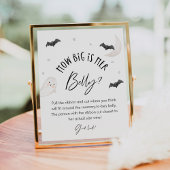 SUGARBOO wie groß ist ihr Baby-Duschspiel Poster