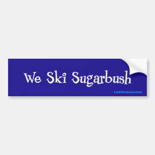 Sugarbush Skiort Autoaufkleber