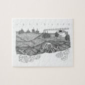 Sugarbush Vermont Illustrations-Puzzlespiel Puzzle (Horizontal)