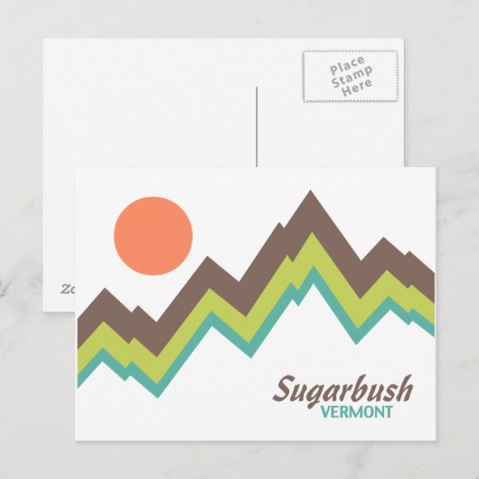 Sugarbush Vermont Postkarte (Vorne/Hinten)