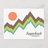 Sugarbush Vermont Postkarte (Vorderseite)