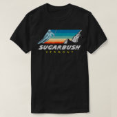 Sugarbush Vermont USA Ski Resort 1980s Retro T-Shirt (Design vorne)